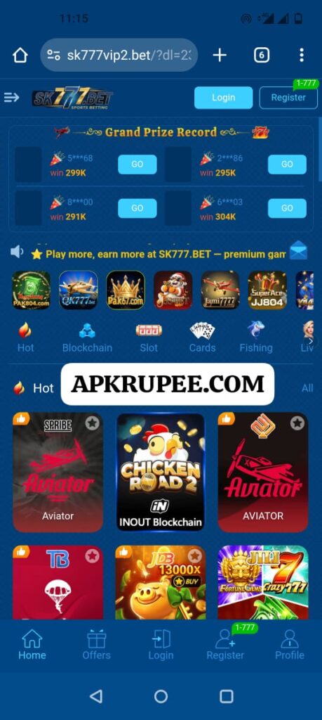 SK 777 Game Download