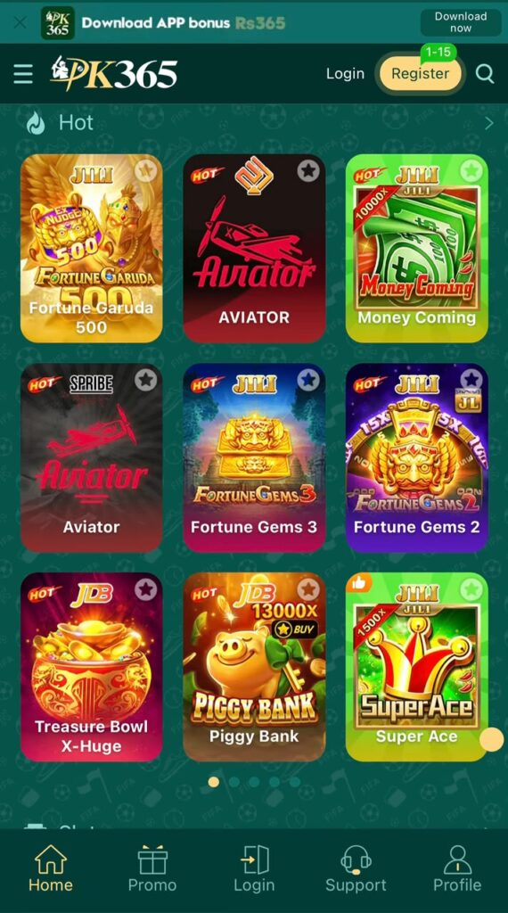 PK365 Game App