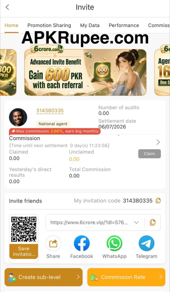 6Crore Login
