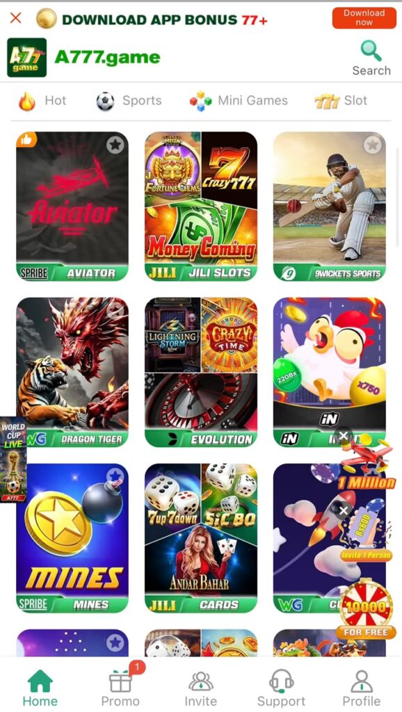A777 Game APK