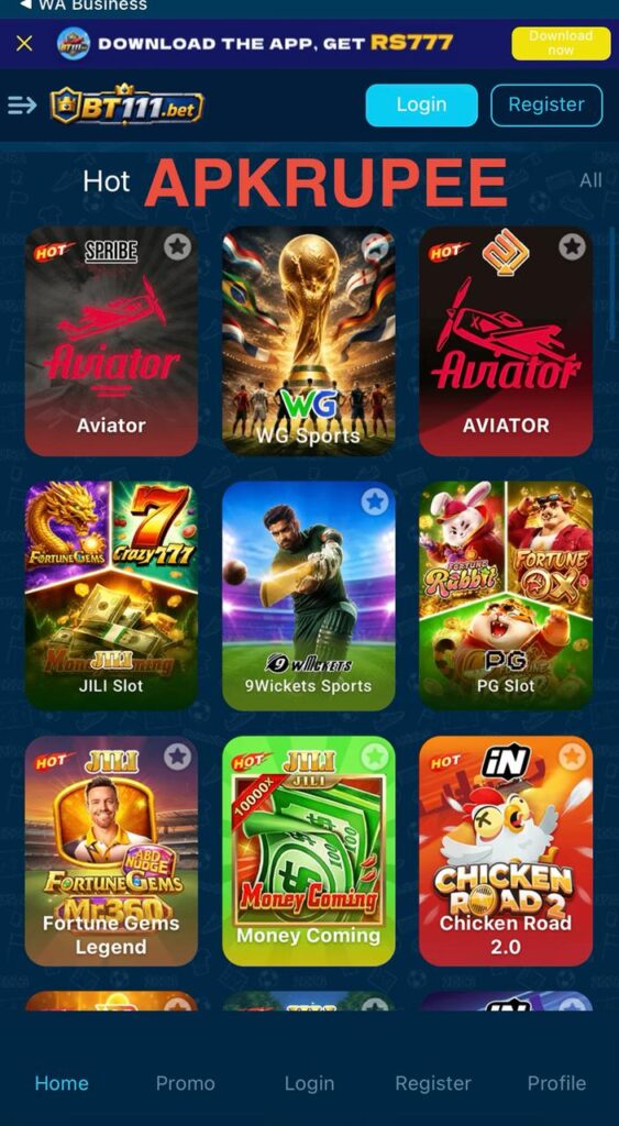 BT 111 Game App
