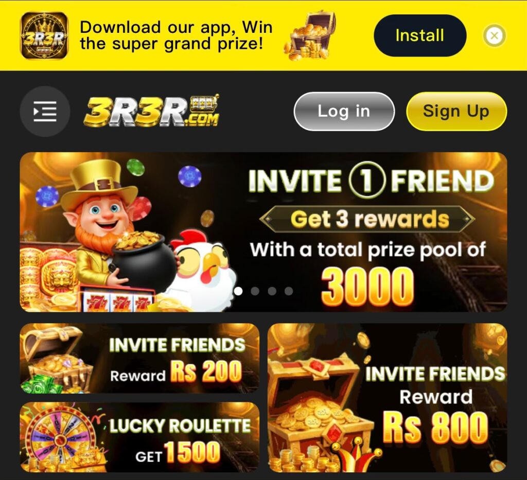 3R3R Game App
