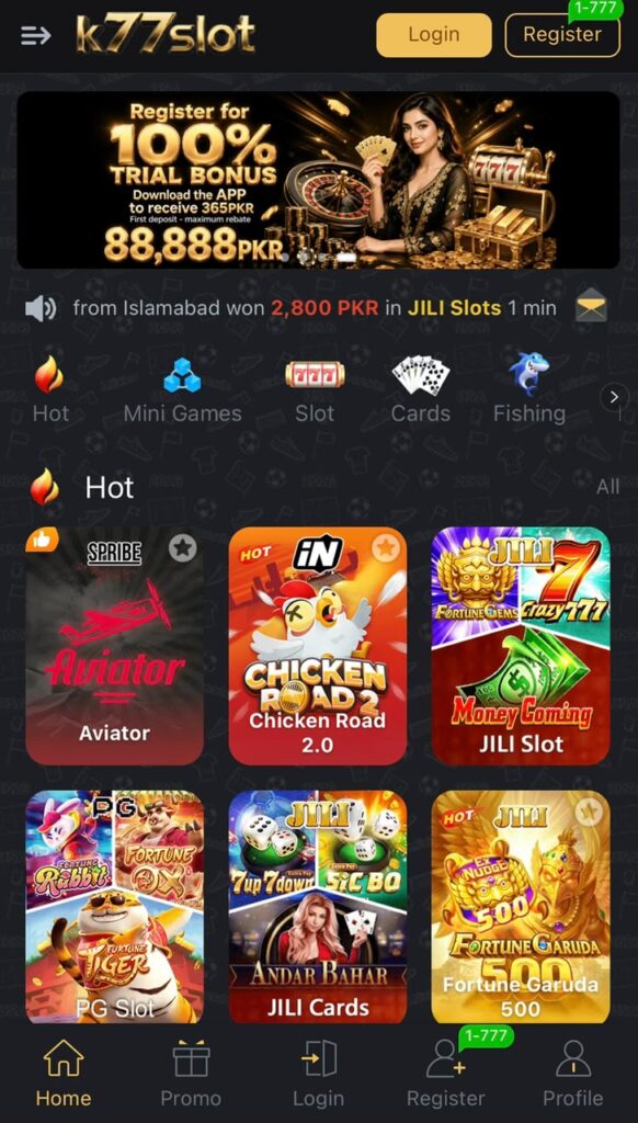 K777slot Game Latest