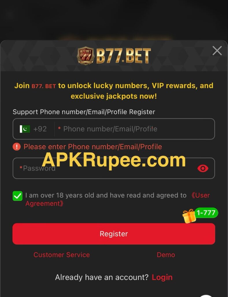 B77Game Login