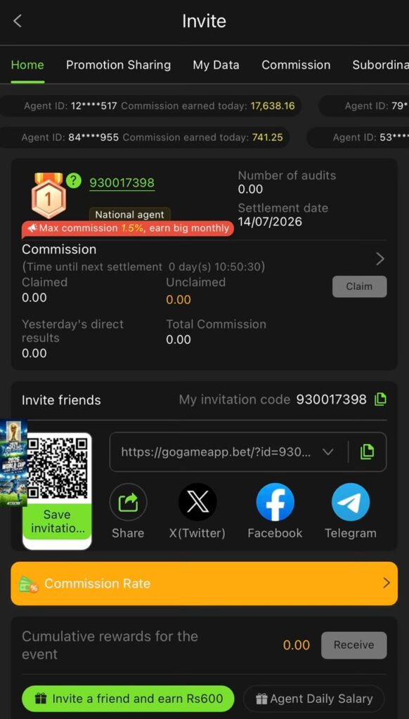 GOGame EARN