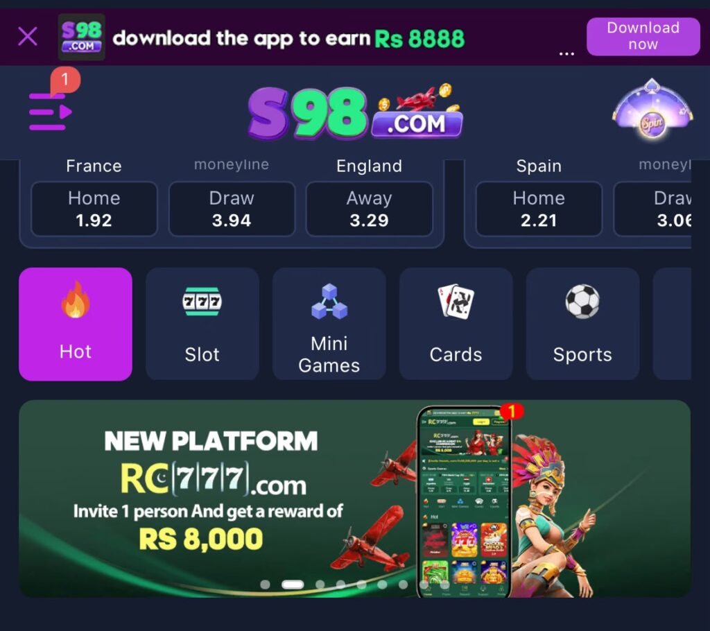 S98 Game Download